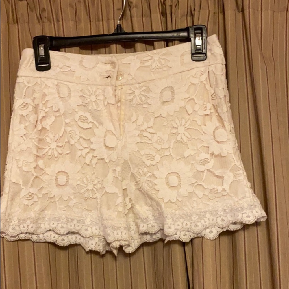 Lace shorts